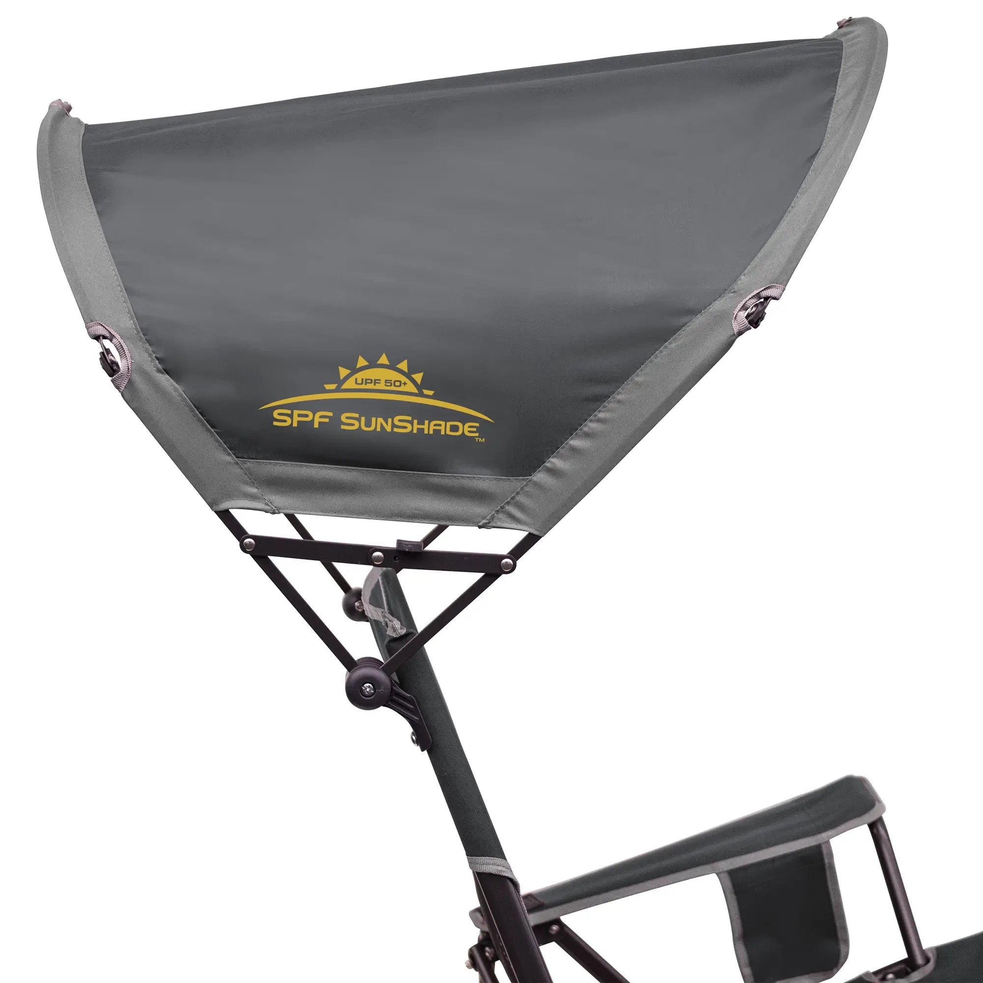 Heavy-Duty Freestyle SunShade Rocker - Choice 550 - Patented Spring-Action Rocking Chair for Camping Detail