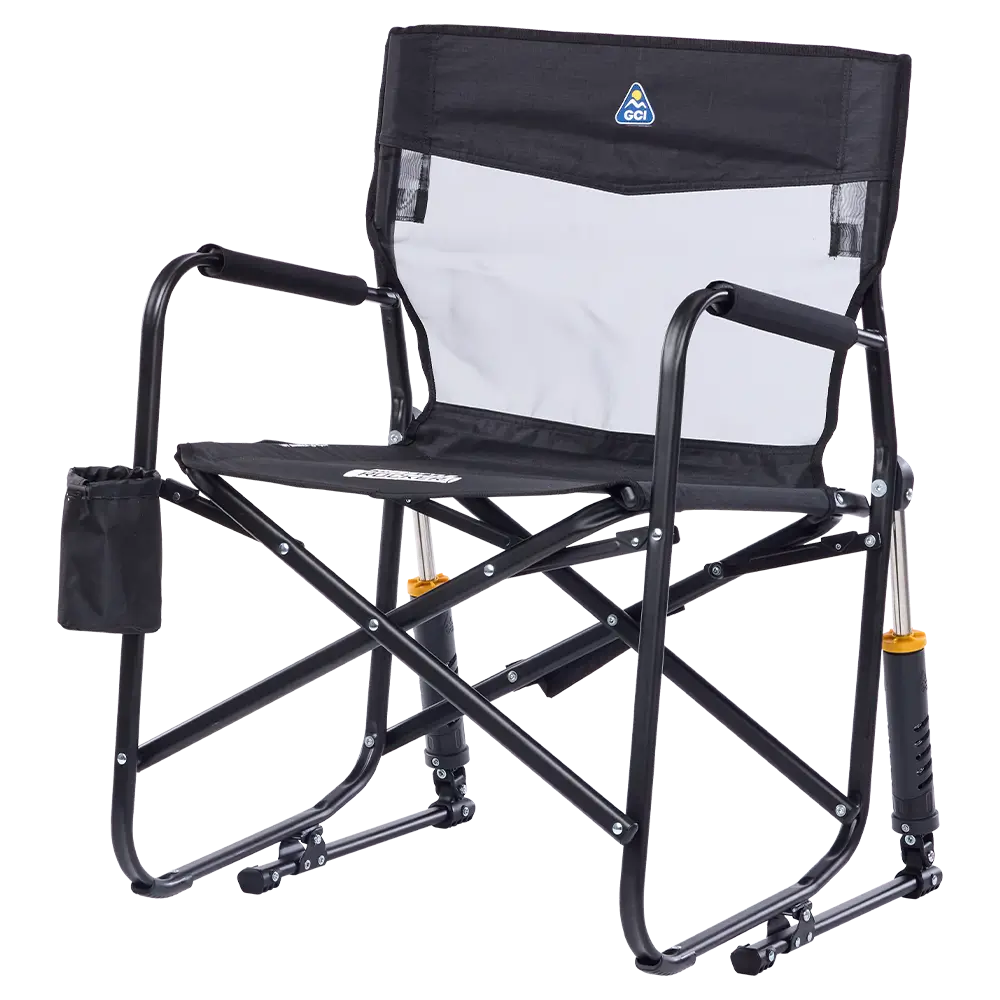 Luxury Camp Freestyle Rocker Elite - Choice 460 - Freestyle Rocker Portable Outdoor Folding Chair Detail