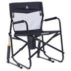 Luxury Camp Freestyle Rocker Elite - Choice 460 - Freestyle Rocker Portable Outdoor Folding Chair - Black
