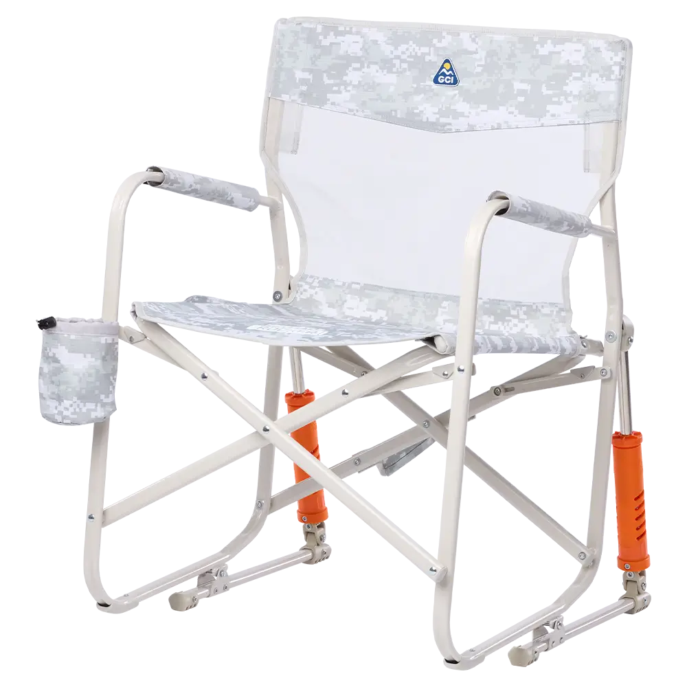 Luxury Camp Freestyle Rocker Elite - Choice 460 - Freestyle Rocker Portable Outdoor Folding Chair Detail