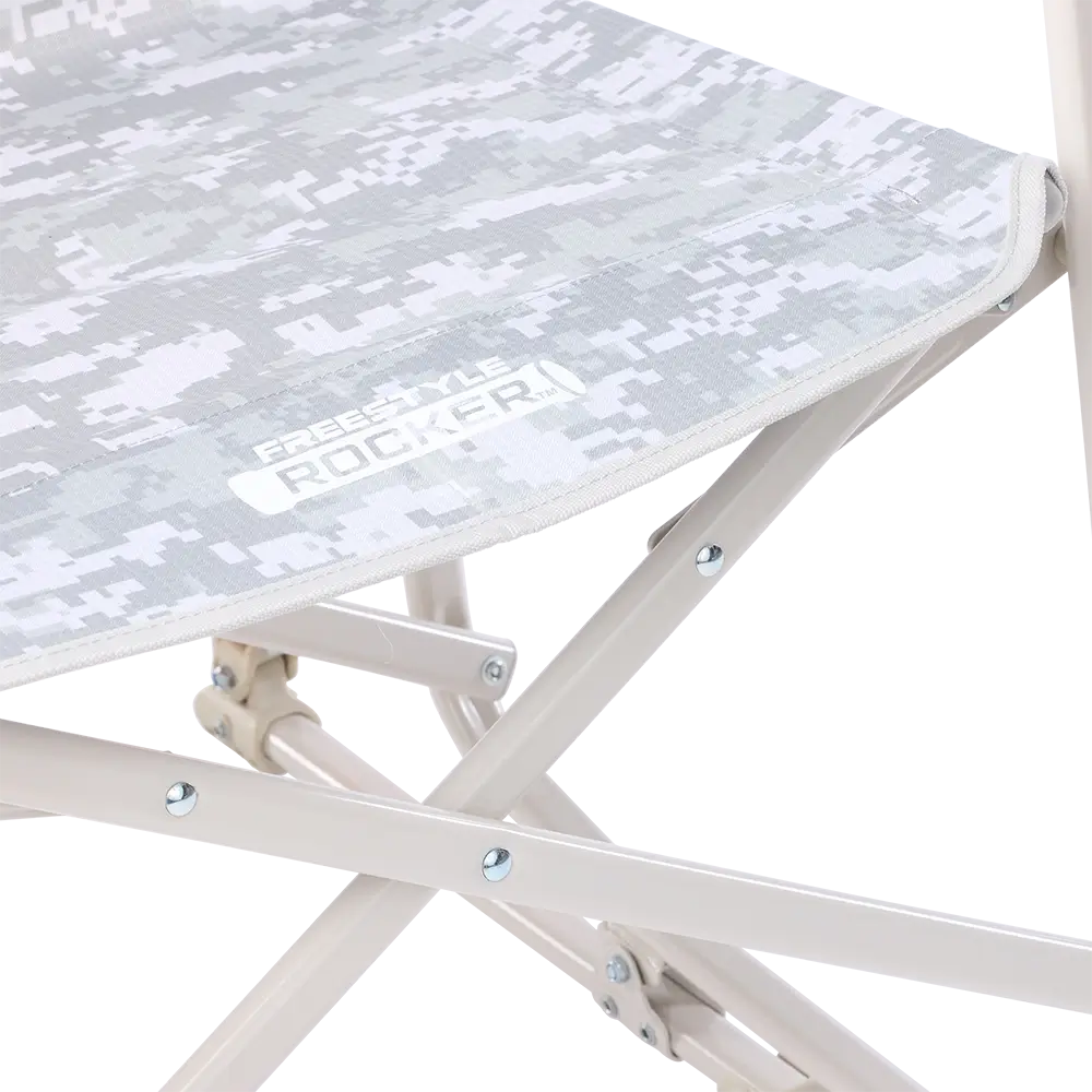 Luxury Camp Freestyle Rocker Elite - Choice 460 - Freestyle Rocker Portable Outdoor Folding Chair Detail