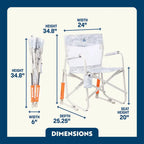 Luxury Camp Freestyle Rocker Elite - Choice 460 - Freestyle Rocker Portable Outdoor Folding Chair Detail