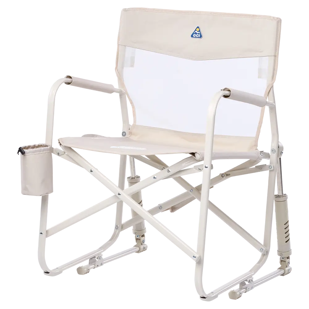 Luxury Camp Freestyle Rocker Elite - Choice 460 - Freestyle Rocker Portable Outdoor Folding Chair Detail