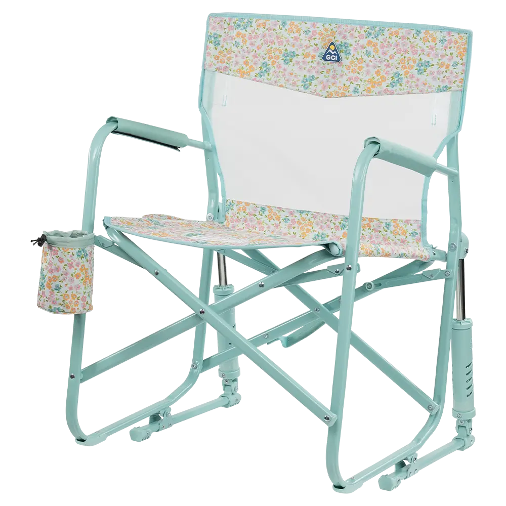 Luxury Camp Freestyle Rocker Elite - Choice 460 - Freestyle Rocker Portable Outdoor Folding Chair Detail