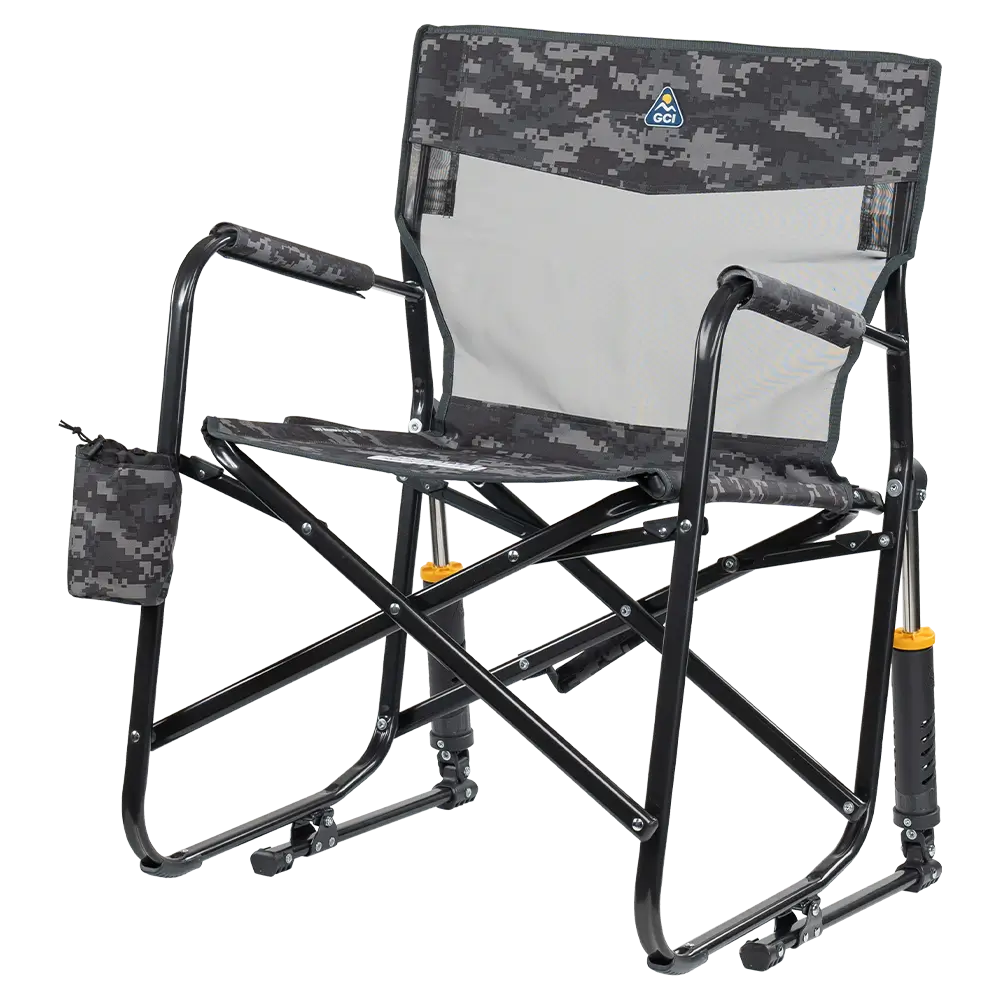 Luxury Camp Freestyle Rocker Elite - Choice 460 - Freestyle Rocker Portable Outdoor Folding Chair Detail