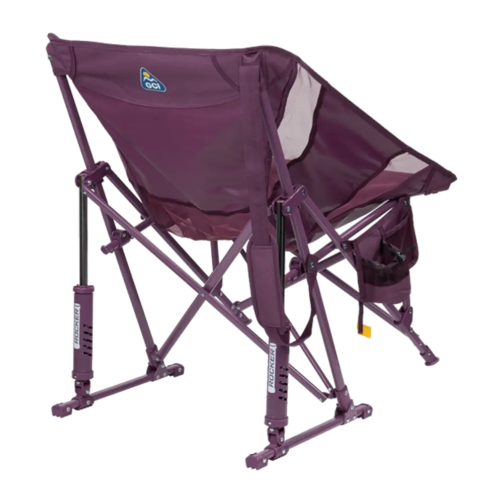 Patented Spring-Action Pod Rocker Elite - Choice 832 - Freestyle Rocker Portable Outdoor Folding Chair Detail