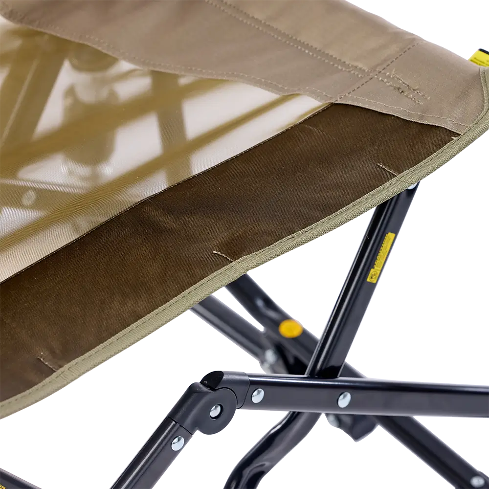 Smooth Motion Adjustable Rocker - Choice 573 - RoadTrip Rocker Smooth Motion Camp Chair Detail