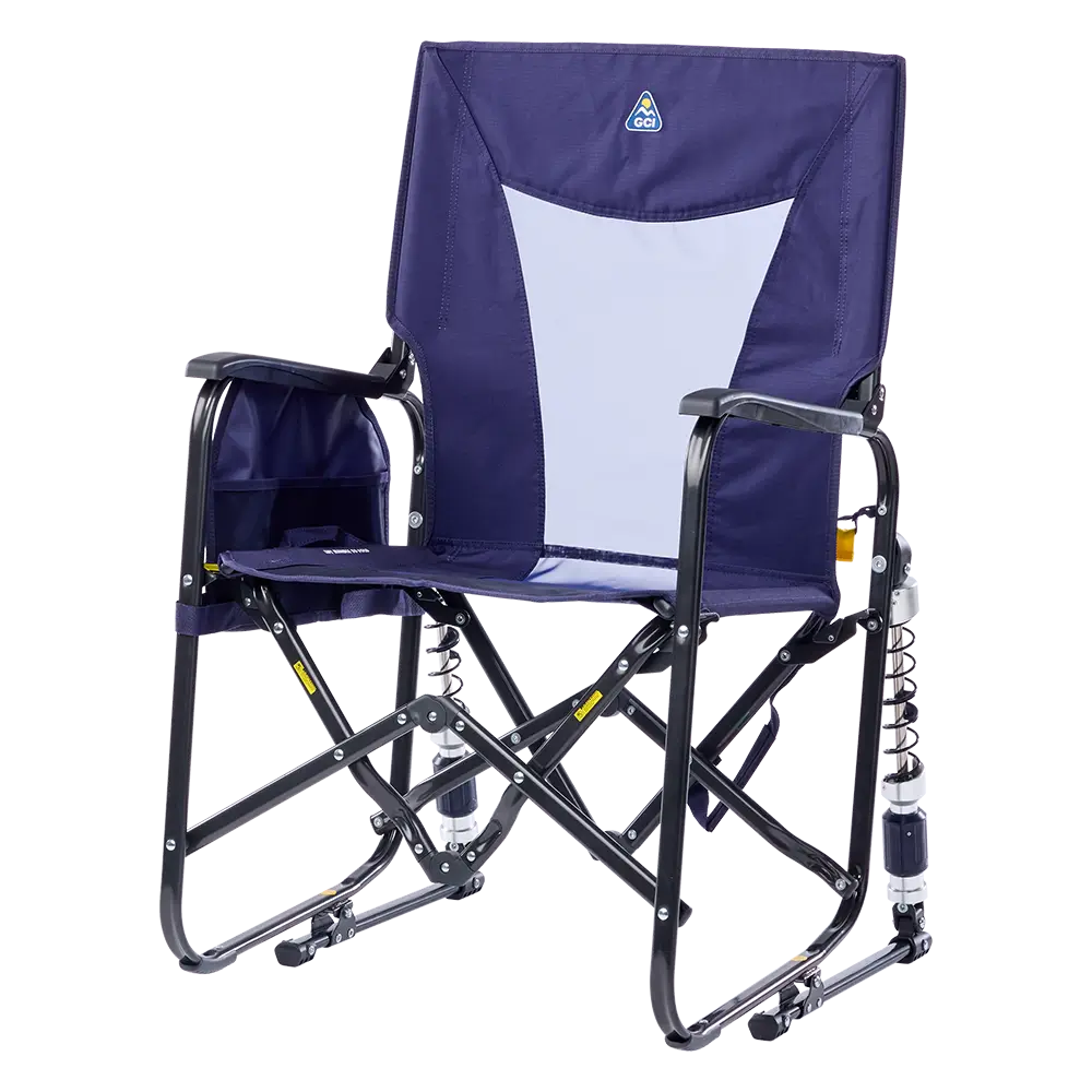 Smooth Motion Adjustable Rocker - Choice 573 - RoadTrip Rocker Smooth Motion Camp Chair Detail
