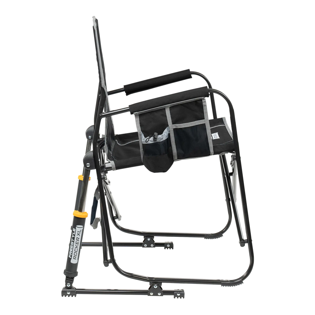 Luxury Camp Freestyle Rocker XL - Choice 552 - Patented Spring-Action Rocking Chair for Camping Detail