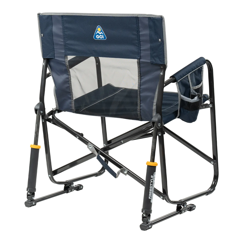 Luxury Camp Freestyle Rocker XL - Choice 552 - Patented Spring-Action Rocking Chair for Camping Detail