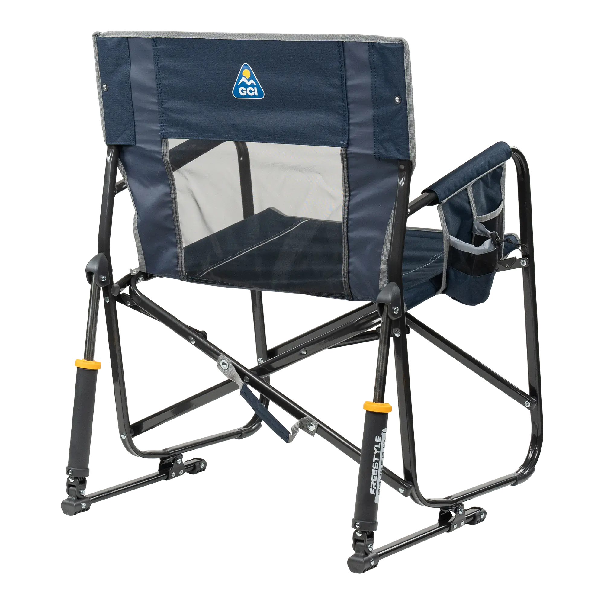 Luxury Camp Freestyle Rocker XL - Choice 552 - Patented Spring-Action Rocking Chair for Camping Detail