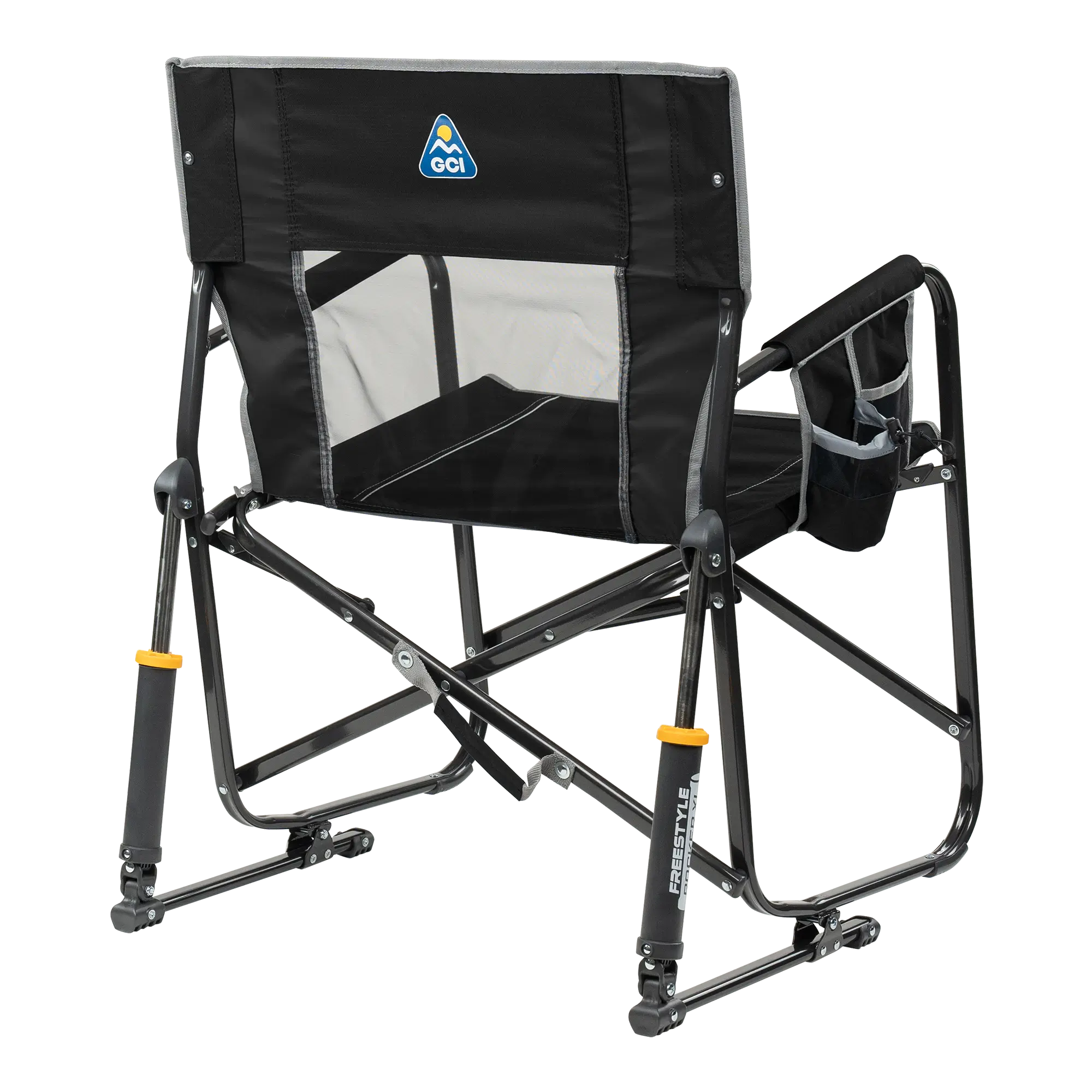 Luxury Camp Freestyle Rocker XL - Choice 552 - Patented Spring-Action Rocking Chair for Camping Detail