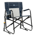 Luxury Camp Freestyle Rocker XL - Choice 552 - Patented Spring-Action Rocking Chair for Camping - Indigo