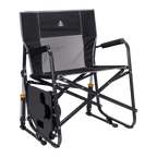 Luxury Camp Freestyle Rocker XL with Side Table - Choice 836 - Freestyle Rocker Portable Outdoor Folding Chair Detail