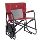 Luxury Camp Freestyle Rocker XL with Side Table - Choice 836 - Freestyle Rocker Portable Outdoor Folding Chair Detail