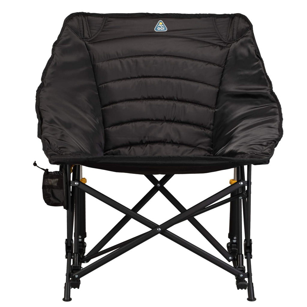 Smooth Motion Puff Rocker - Choice 731 - Heavy-Duty Kickback Rocker with Beverage Holder Detail