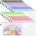 Sooez 20 Pack Mesh Zipper Pouch Bags, Essentials