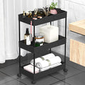 Modern SPACELEAD 3 Tier Rolling Cart with Wheels, Collection
