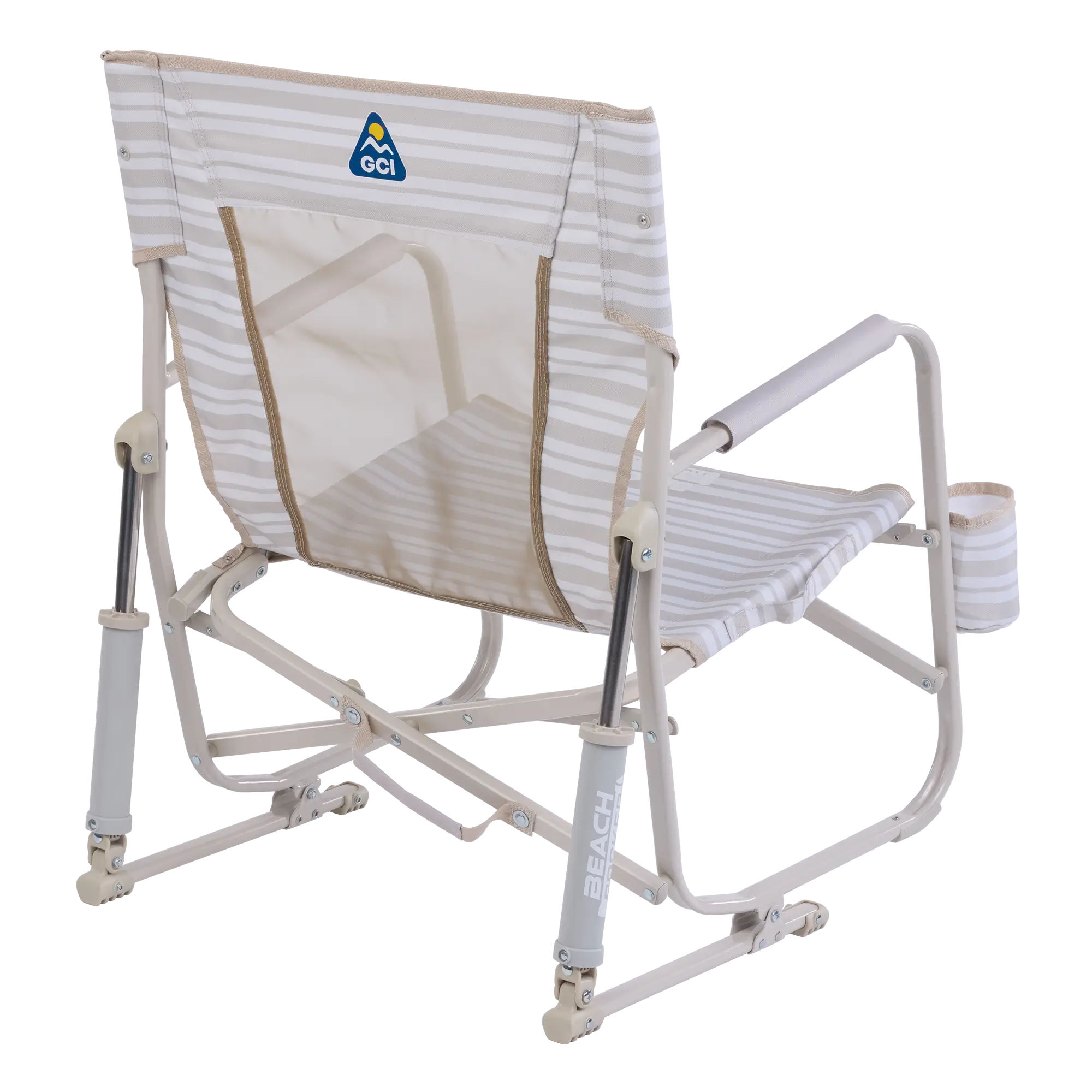 Luxury Camp Beach Rocker - Choice 712 - Patented Spring-Action Rocking Chair for Camping Detail