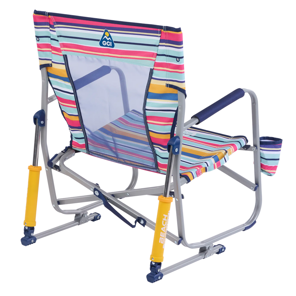 Luxury Camp Beach Rocker - Choice 712 - Patented Spring-Action Rocking Chair for Camping Detail