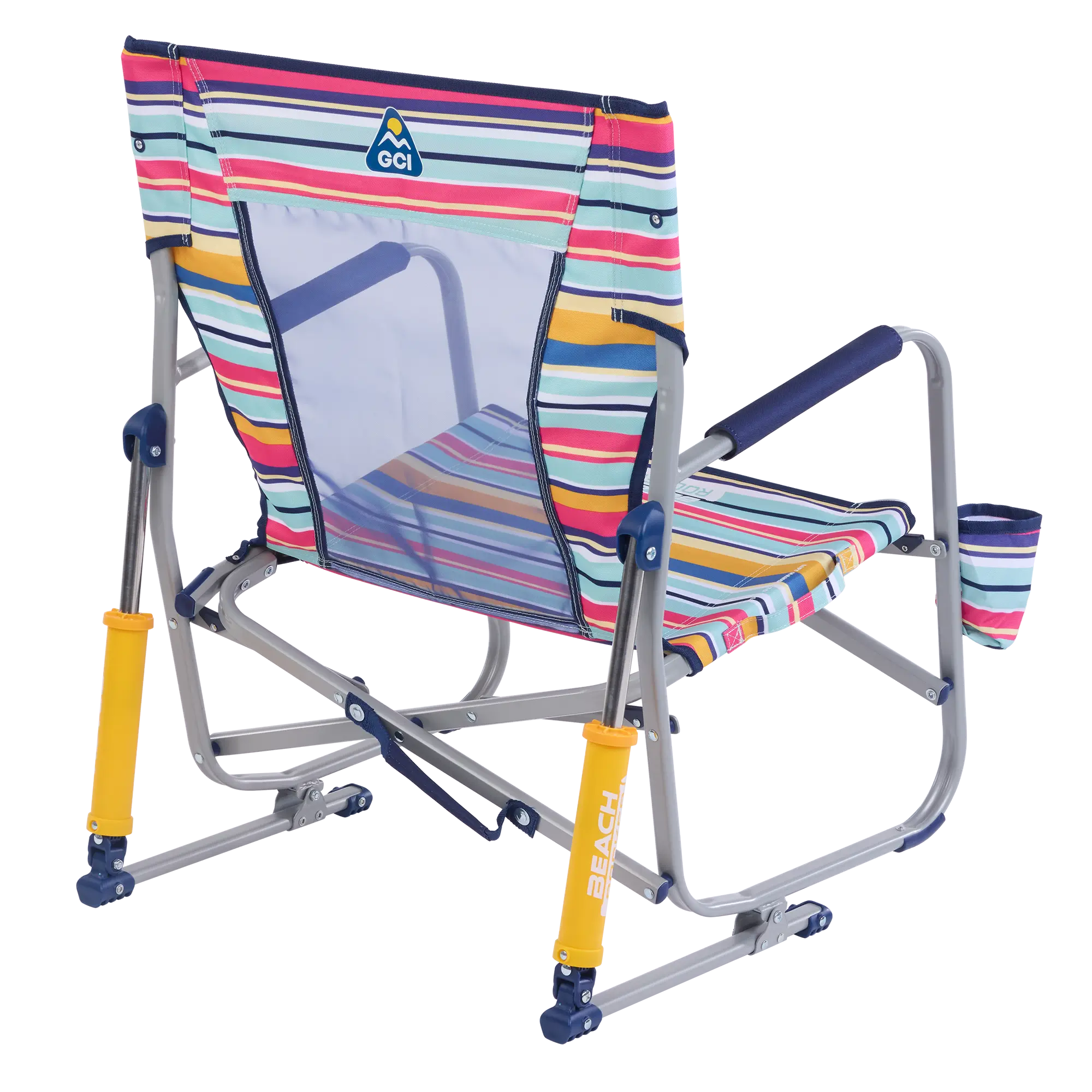 Luxury Camp Beach Rocker - Choice 712 - Patented Spring-Action Rocking Chair for Camping Detail