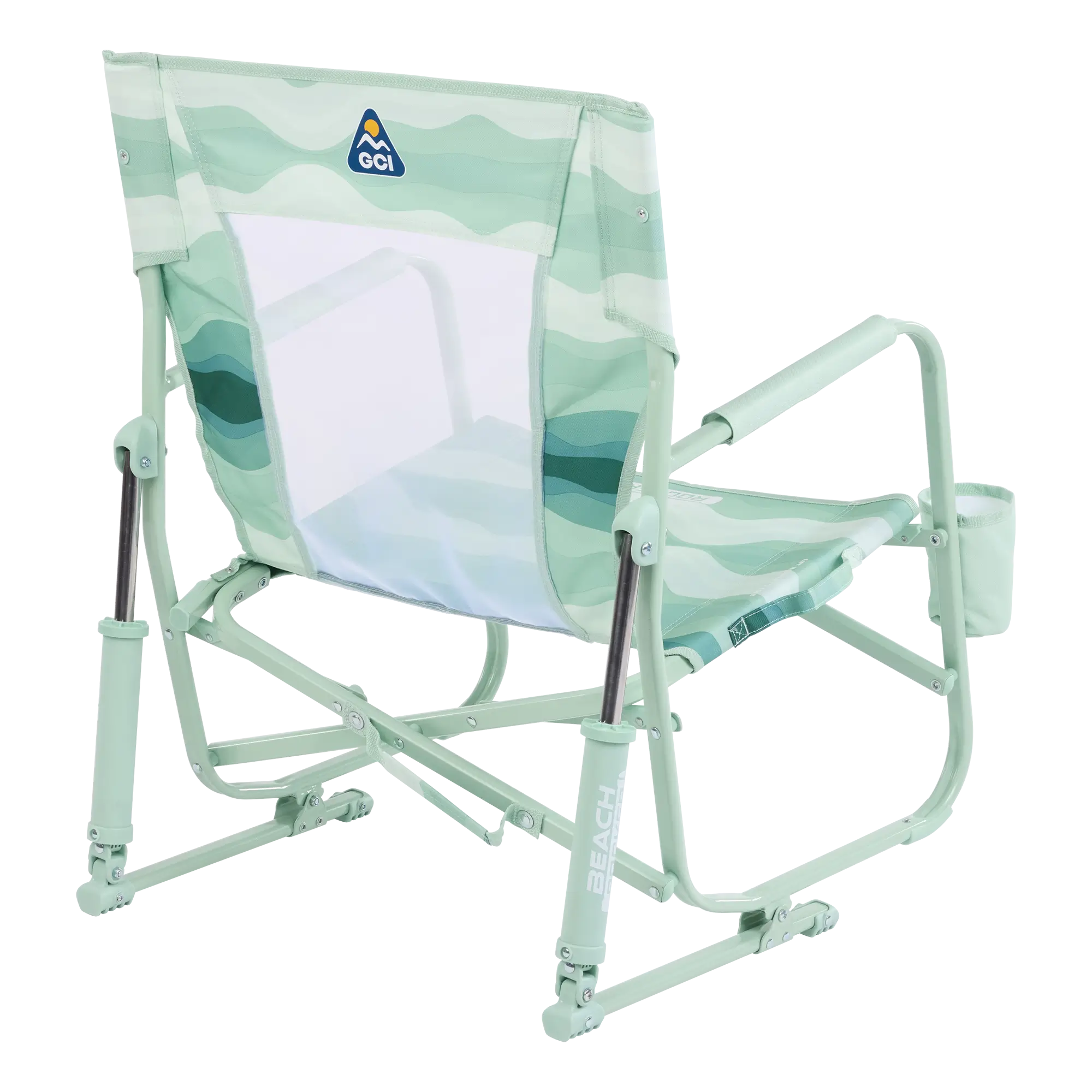 Luxury Camp Beach Rocker - Choice 712 - Patented Spring-Action Rocking Chair for Camping Detail