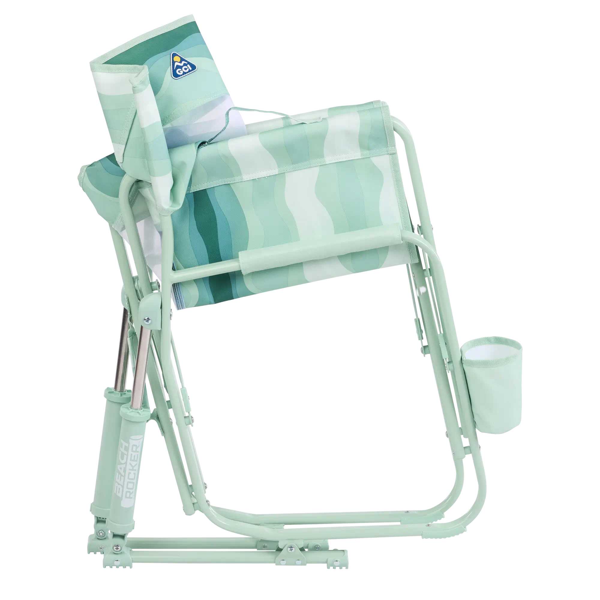 Luxury Camp Beach Rocker - Choice 712 - Patented Spring-Action Rocking Chair for Camping Detail