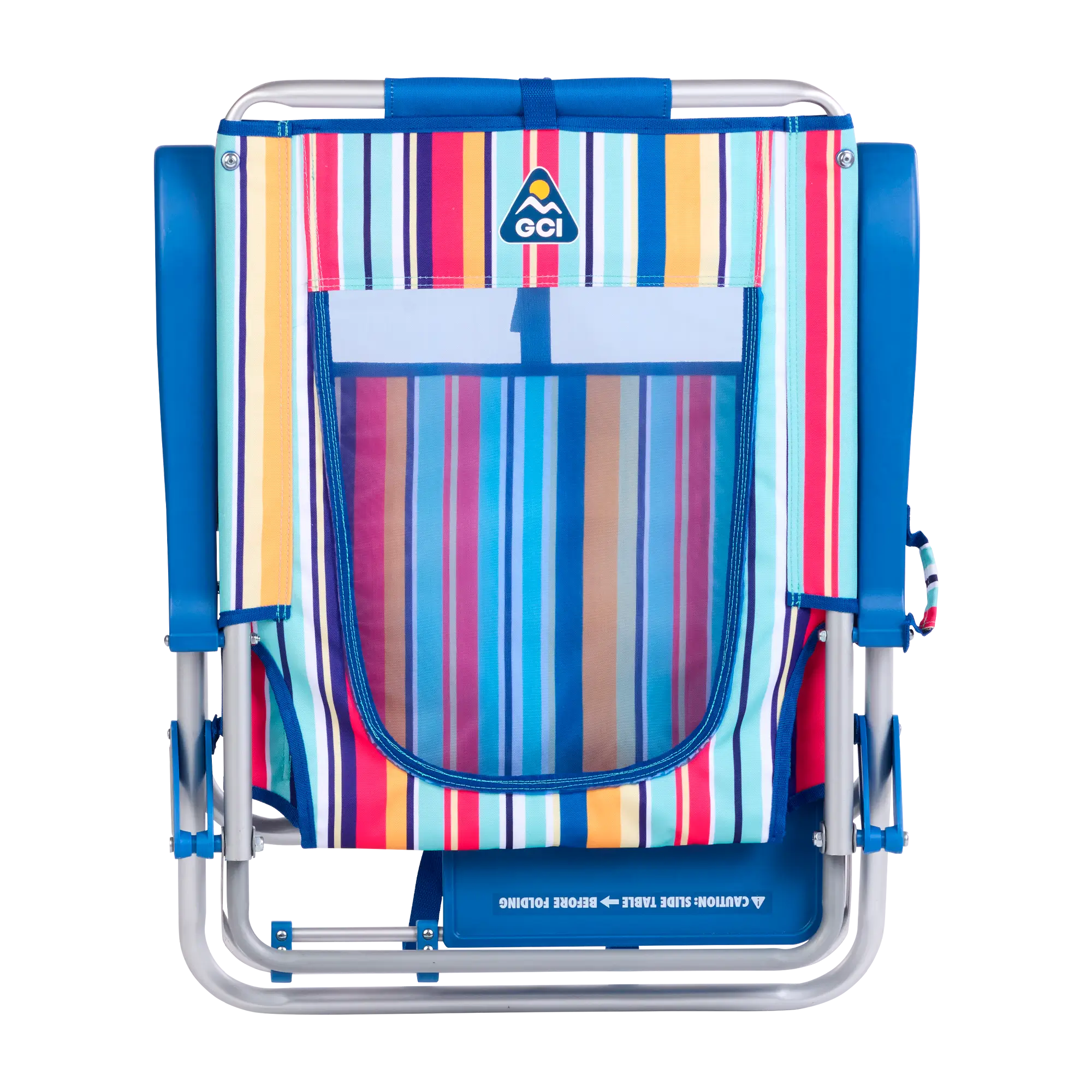 Sand-Friendly Big Surf with Slide Table - Choice 334 - Portable Heavy-Duty Low Boy Chair for Ocean Side Detail