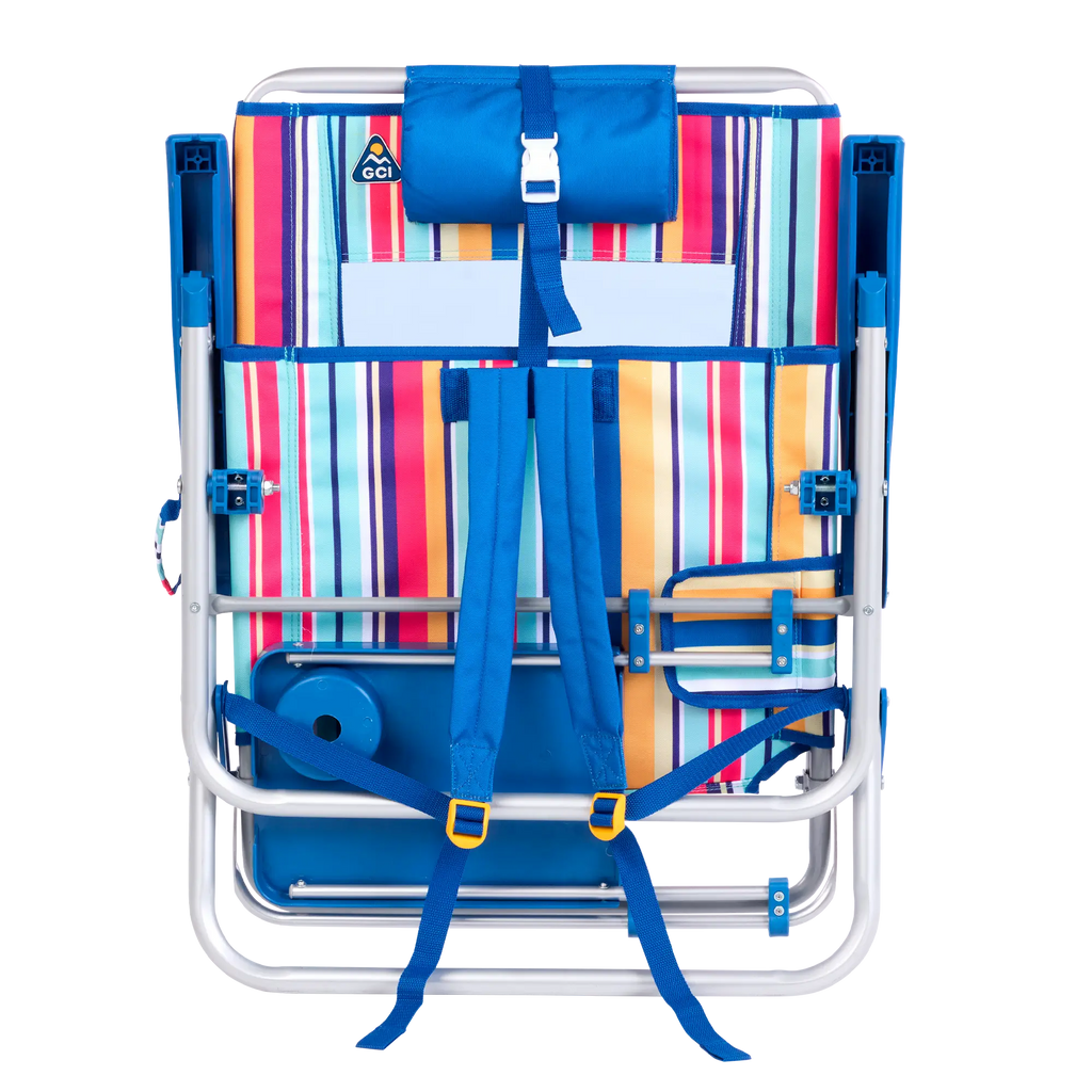 Sand-Friendly Big Surf with Slide Table - Choice 334 - Portable Heavy-Duty Low Boy Chair for Ocean Side Detail