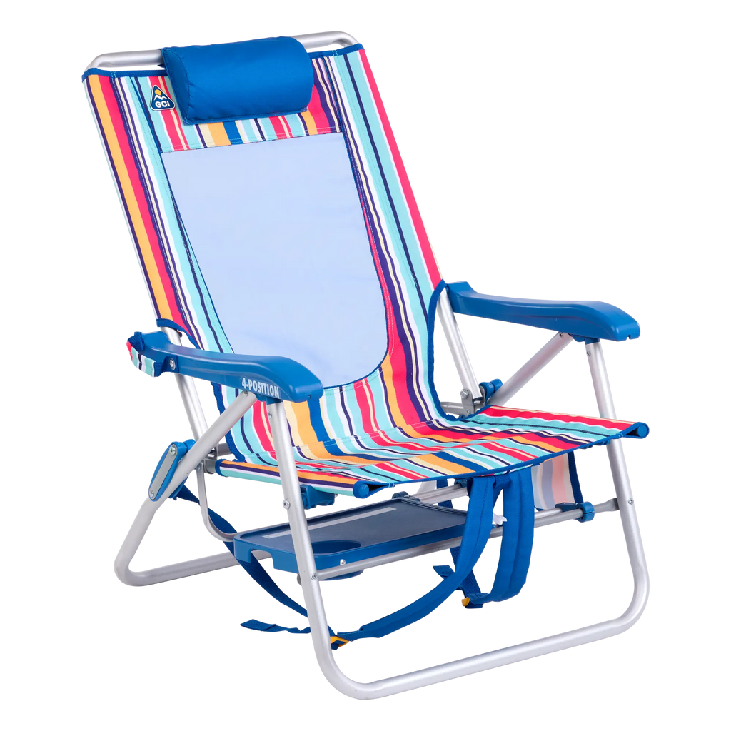 Sand-Friendly Big Surf with Slide Table - Choice 334 - Portable Heavy-Duty Low Boy Chair for Ocean Side Detail
