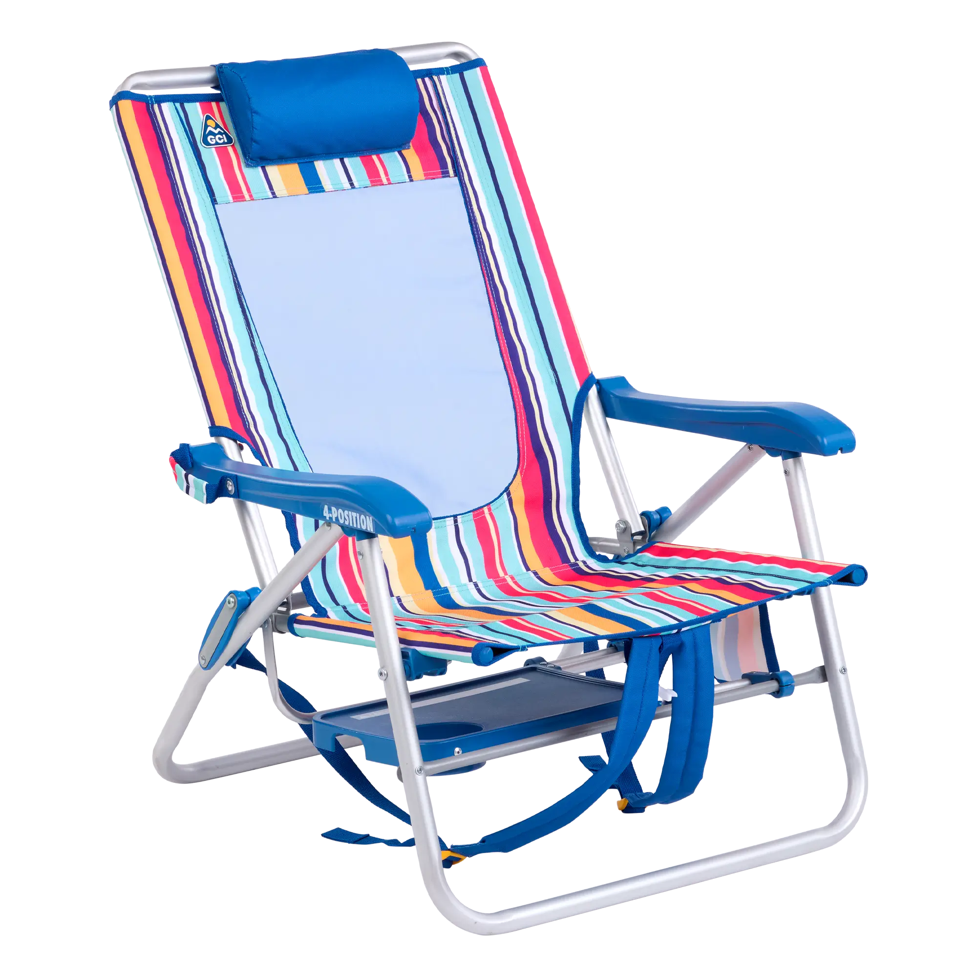 Sand-Friendly Big Surf with Slide Table - Choice 334 - Portable Heavy-Duty Low Boy Chair for Ocean Side Detail
