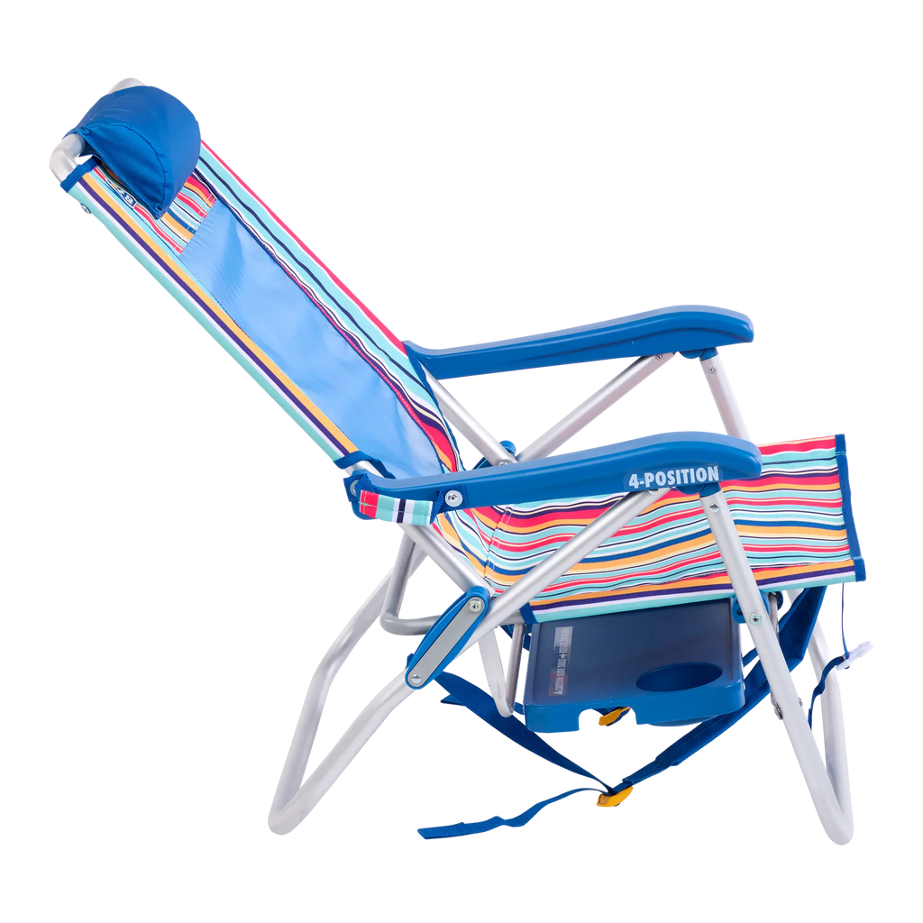 Sand-Friendly Big Surf with Slide Table - Choice 334 - Portable Heavy-Duty Low Boy Chair for Ocean Side Detail