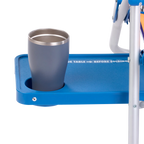 Sand-Friendly Big Surf with Slide Table - Choice 334 - Portable Heavy-Duty Low Boy Chair for Ocean Side Detail