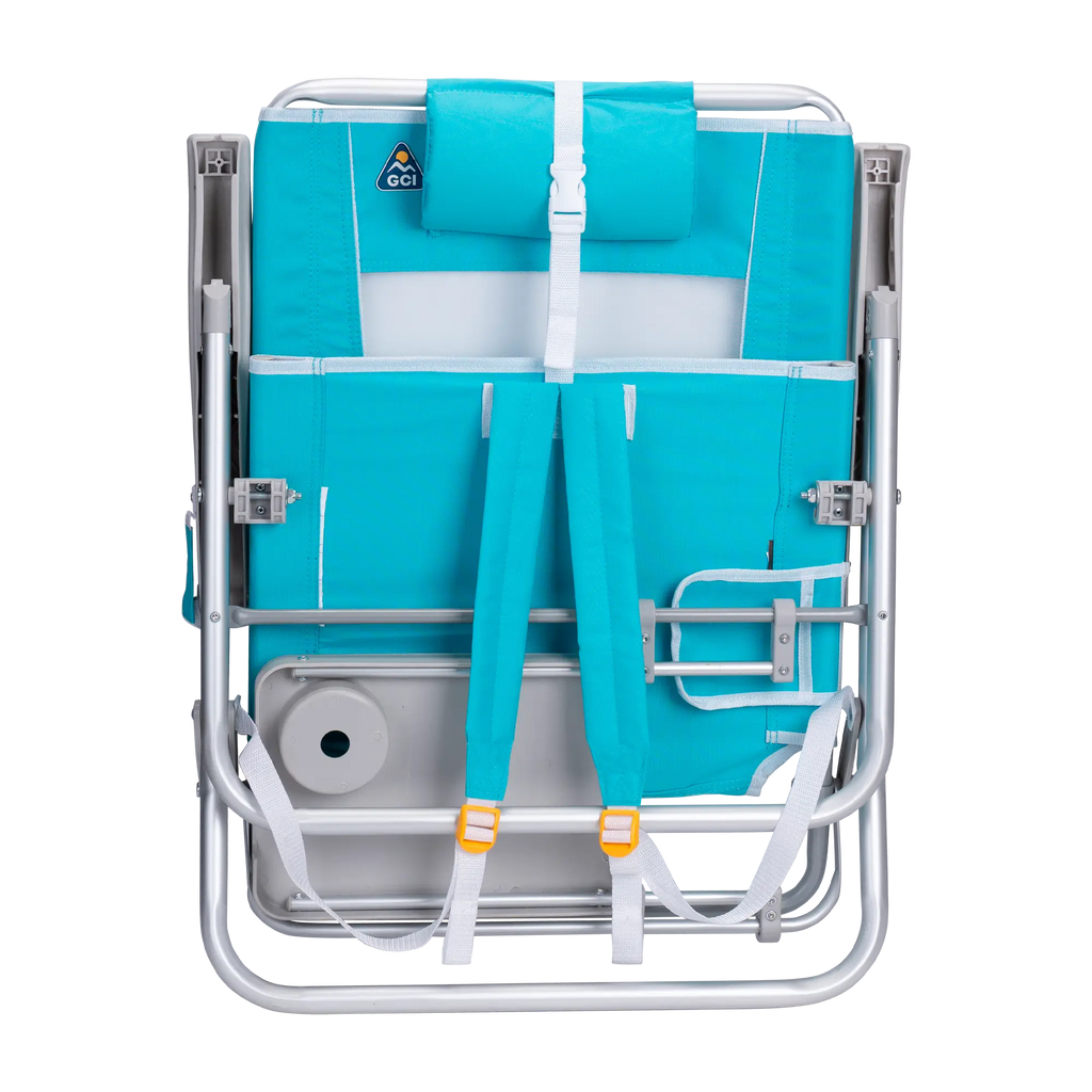 Sand-Friendly Big Surf with Slide Table - Choice 334 - Portable Heavy-Duty Low Boy Chair for Ocean Side Detail