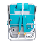 Sand-Friendly Big Surf with Slide Table - Choice 334 - Portable Heavy-Duty Low Boy Chair for Ocean Side Detail
