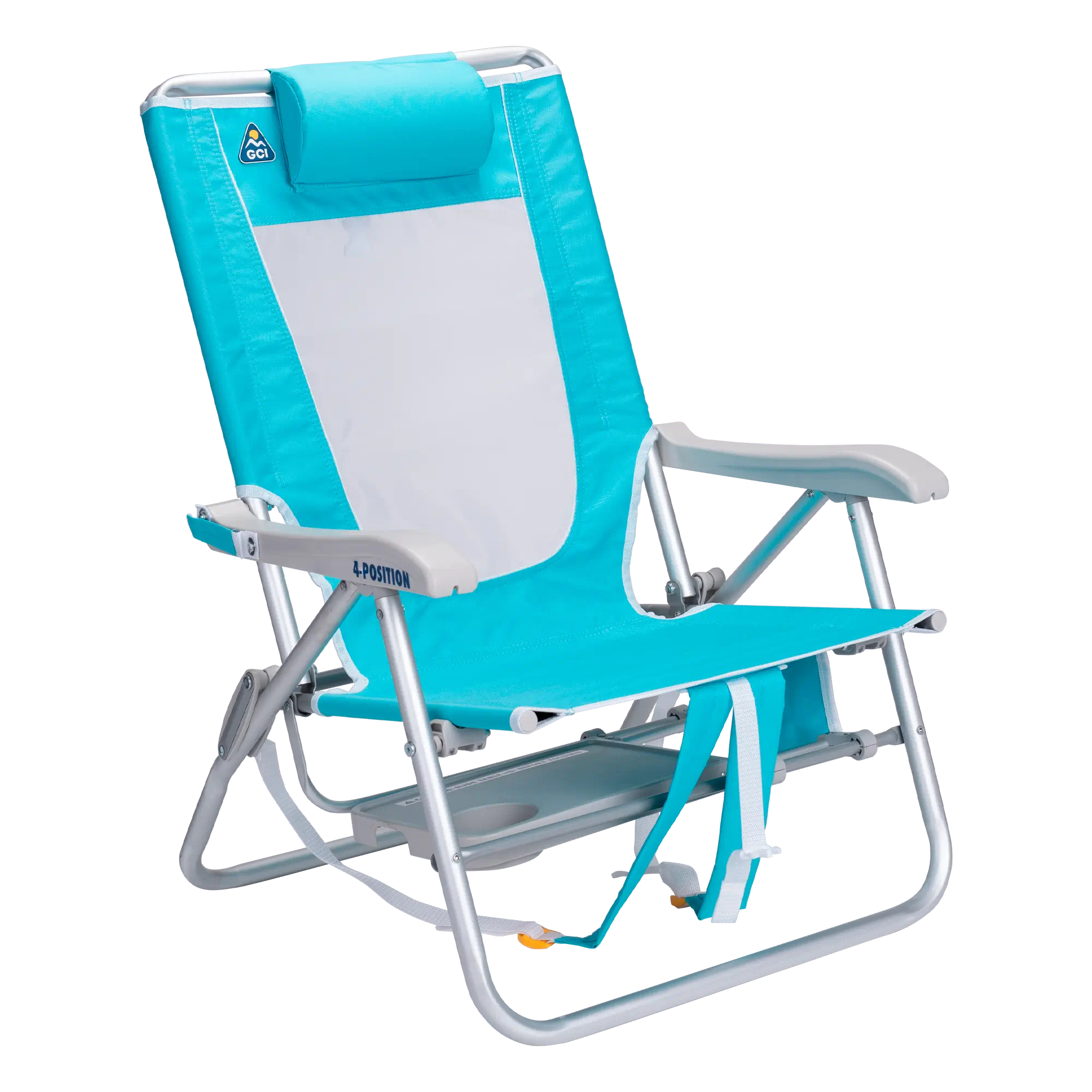 Sand-Friendly Big Surf with Slide Table - Choice 334 - Portable Heavy-Duty Low Boy Chair for Ocean Side Detail