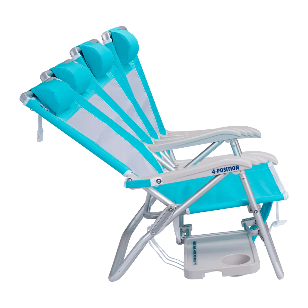 Sand-Friendly Big Surf with Slide Table - Choice 334 - Portable Heavy-Duty Low Boy Chair for Ocean Side Detail