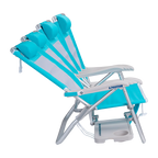 Sand-Friendly Big Surf with Slide Table - Choice 334 - Portable Heavy-Duty Low Boy Chair for Ocean Side Detail