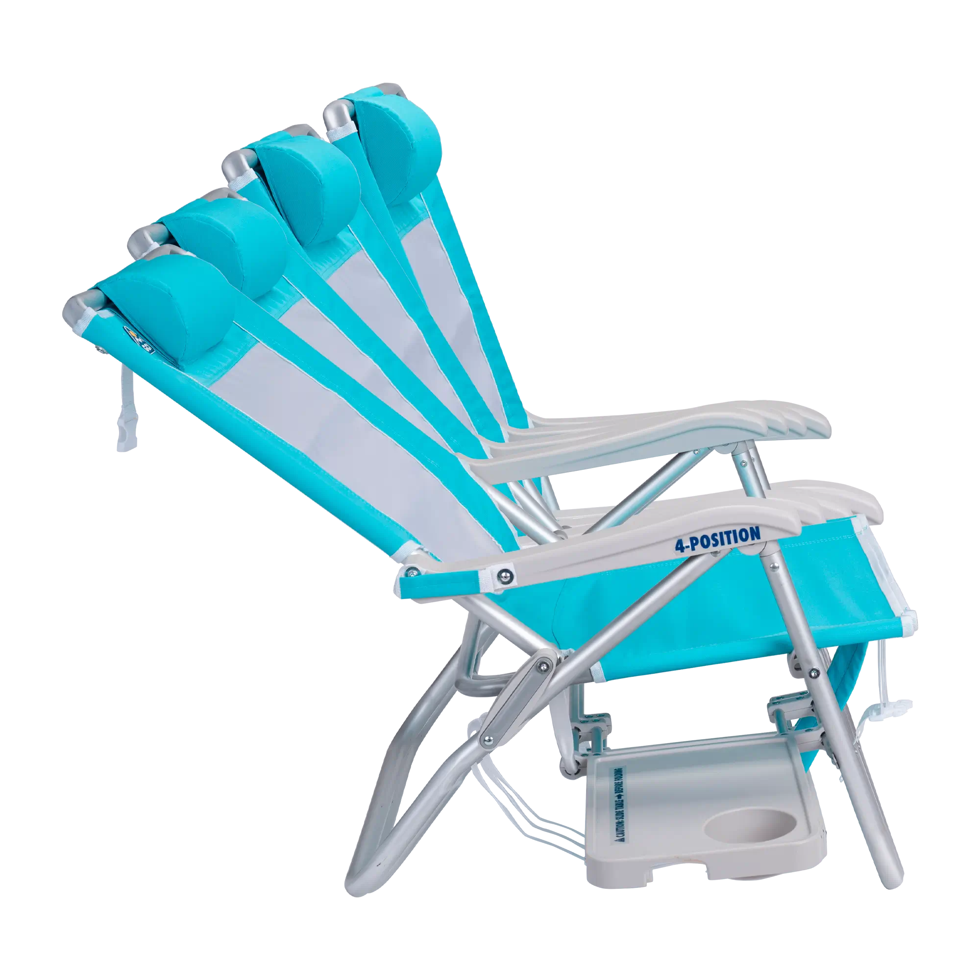 Sand-Friendly Big Surf with Slide Table - Choice 334 - Portable Heavy-Duty Low Boy Chair for Ocean Side Detail
