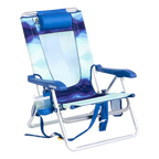 Rust-Resistant Aluminum Backpack Beach Chair - Choice 709 - Rust-Resistant Aluminum Sand-Friendly Lounge Chair - Wave
