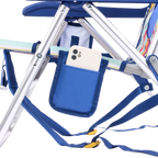 Rust-Resistant Aluminum Backpack Beach Chair - Choice 709 - Rust-Resistant Aluminum Sand-Friendly Lounge Chair Detail