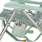 Rust-Resistant Aluminum Backpack Beach Chair - Choice 709 - Rust-Resistant Aluminum Sand-Friendly Lounge Chair Detail