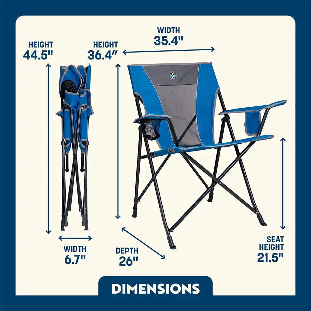 Space-Saving Pico Comfort Quad Chair - Choice 989 - Space-Saving Micro-Folding Chair for Backpacking Detail