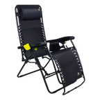 Reclining Beach Freeform Zero Gravity Lounger Bundle - Choice 507 - Rust-Resistant Aluminum Sand-Friendly Lounge Chair Detail