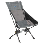 Patented Spring-Action ComPack Rocker - Choice 980 - Patented Spring-Action Rocking Chair for Camping - Heathered Pewter