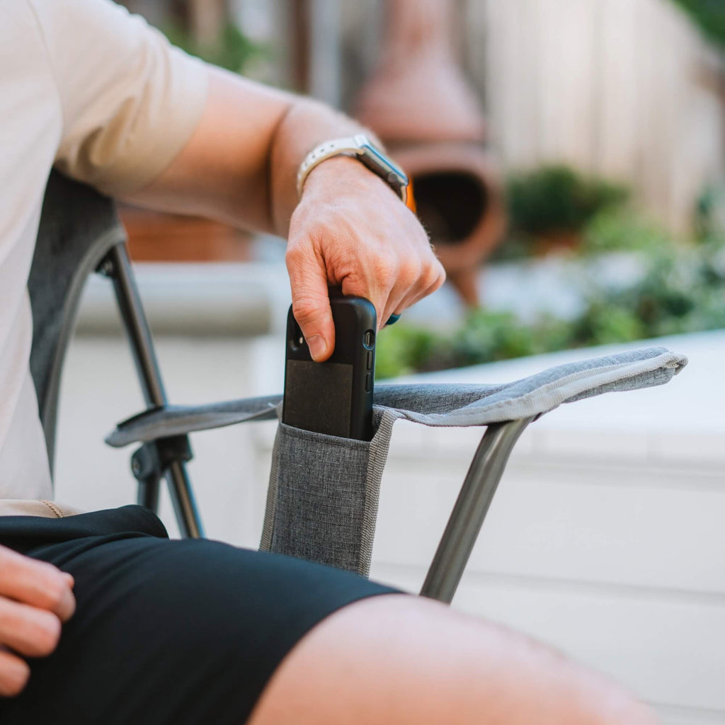Space-Saving Pico Comfort Quad Chair - Choice 989 - Space-Saving Micro-Folding Chair for Backpacking Detail