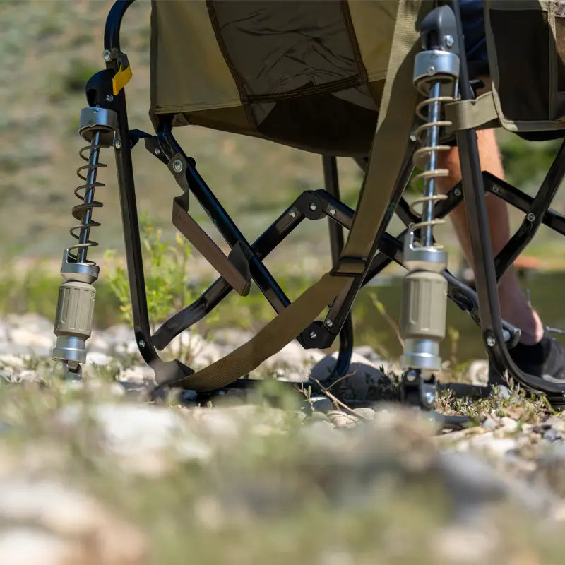 Smooth Motion Adjustable Rocker - Choice 573 - RoadTrip Rocker Smooth Motion Camp Chair Detail