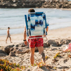 Rust-Resistant Aluminum Backpack Beach Chair - Choice 709 - Rust-Resistant Aluminum Sand-Friendly Lounge Chair Detail