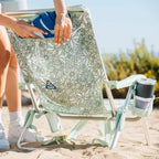 Rust-Resistant Aluminum Backpack Beach Chair - Choice 709 - Rust-Resistant Aluminum Sand-Friendly Lounge Chair Detail