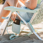 Rust-Resistant Aluminum Backpack Beach Chair - Choice 709 - Rust-Resistant Aluminum Sand-Friendly Lounge Chair Detail